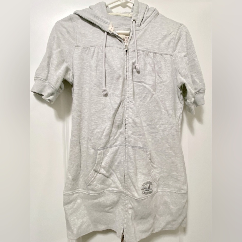 COPY - Hollister Long Double Zip Hoodie